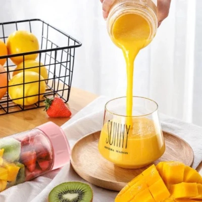 Electric Blender Mitsubishi Suitable Portable Multifunctional Juicer, Small Household Juicer Cup, Mini Electric Juice Maker