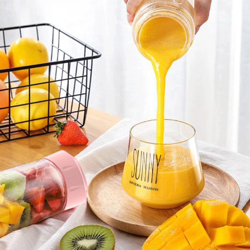 Electric Blender Mitsubishi Suitable Portable Multifunctional Juicer, Small Household Juicer Cup, Mini Electric Juice Maker