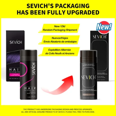 Sevich 25g 10 Colors Keratin Hair Loss Building Fiber Hair Growth Fiber Refill Hair Loss Concealer Blender Hair Care Product