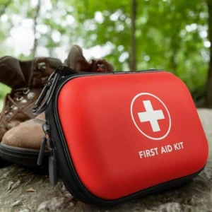 Alternative view of Empty Outdoor First Aid Kit Bag–Waterproof PU+EVA Case, Compartmentalized for Camping,Survival Gear, Emergency Medical Supplies