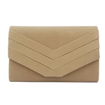 2024 Women Envelope Dinner Bag Single Shoulder Bag Crossbody Bag Velvet Handheld Bag Long Wallet Clutches for Party Wedding ﻿