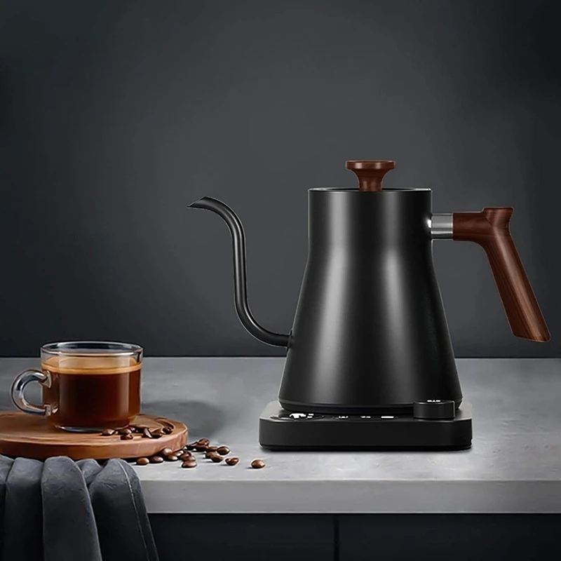 1200W Intelligent Constant Temperature Electric Kettle Hand Brewed Coffee Pot Gooseneck Pot Used for Brewing Milk Powder