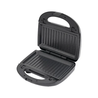 8-in-1 Multifunctional Breakfast Maker, Sandwich Maker, Waffle Maker, Doughnut Maker, with 8 Molds, 750W High Efficiency, Black