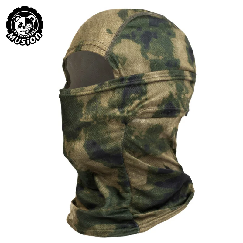 Musion Motorcycle Balaclava Sun Protection Full Face Mask Breathable Mesh Airsoft Mask Balaclava Bicycle Cycling Head Cover Unde