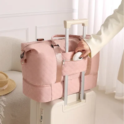 Maternity Bag Baby Stroller Bags Versatile Lightweight Shoulder Mummy Bag Waterproof Large Capacity Fashion Overnight Bag