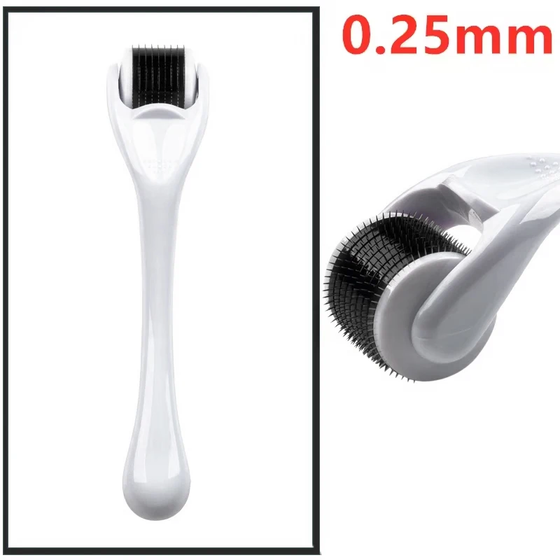 540 Micro Needles Derma Roller for Skin,Beard & Hair Growth,0.2mm.25mm.3mm,Face Roll Tool,Professional Facial Skincare Tools
