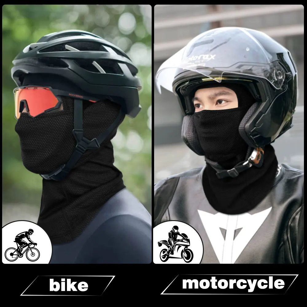 Quick-drying Balaclava Summer Breathable Full Face Mask Hood Cap Soft Sport Hiking Camping Cycling Fishing Beanies Helmet Liner