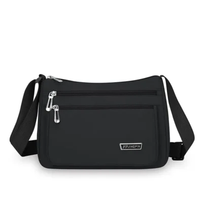 Fashion Multi-Layer Hot Sale Of The Season Women's Crossbody Bag Lightweight Waterproof Nylon Bag for Work Single Shoulder Bag