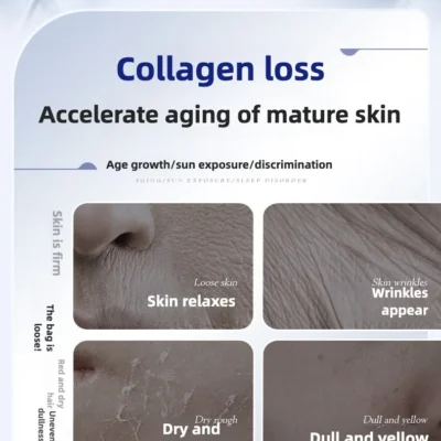 Collagen Peptide Anti-Wrinkle Skincare Set - Firming, Lifting  Hydrating Face Kit for All Skin Types Beauty care product