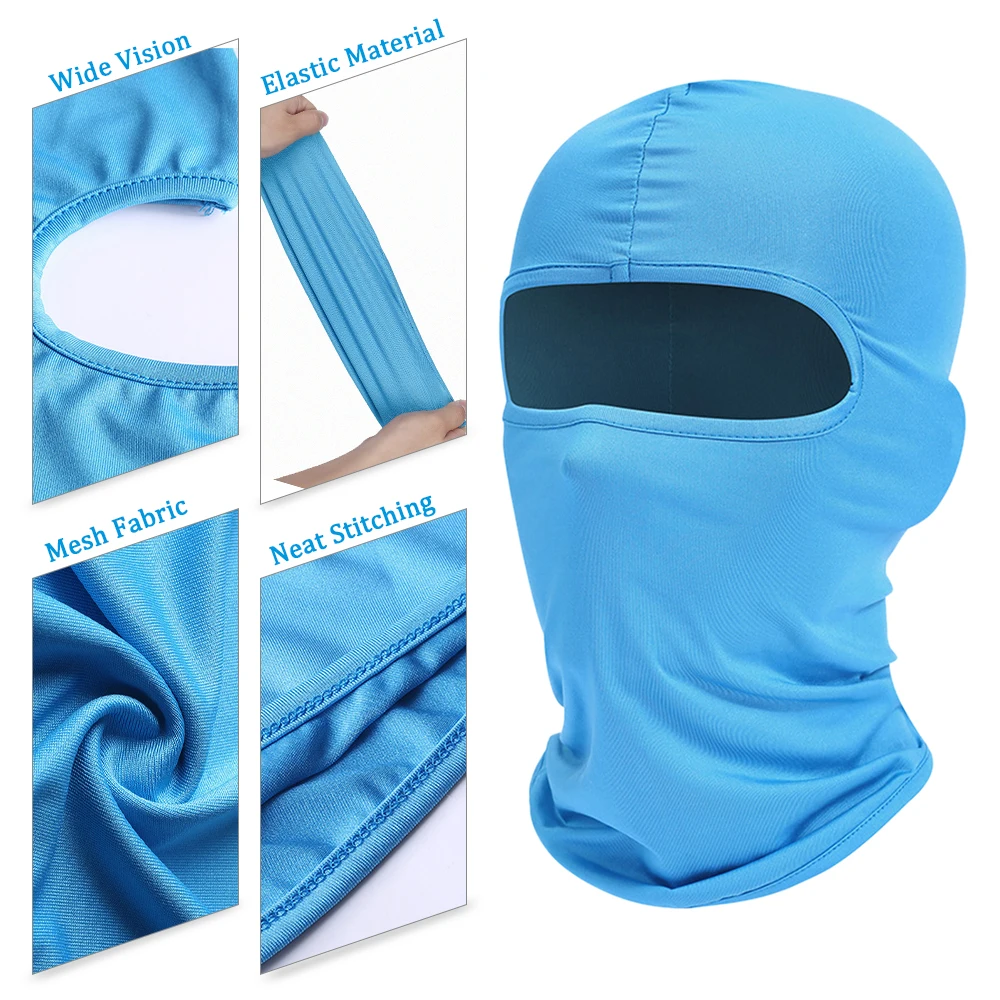 Tactical Balaclava Full Face Mask Hiking Cycling CS Camping Hunting Cap Bike Head Cover Summer Men Women Ski Mask