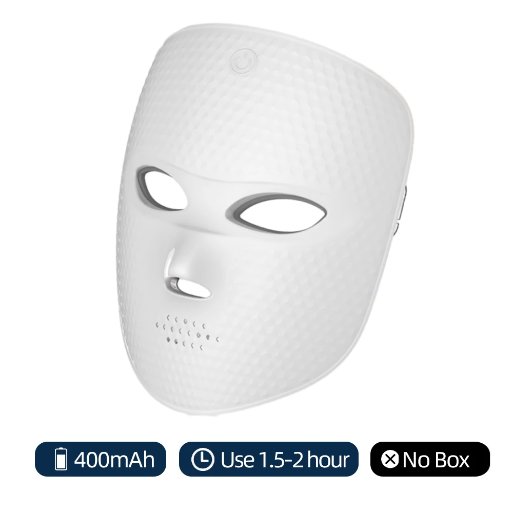 7 Colors LED Mask Photon Face Mask Skin Rejuvenation Repair Skin Facial Beatuy SPA Mask Wrinkle Remover Skin Care Wireless Use