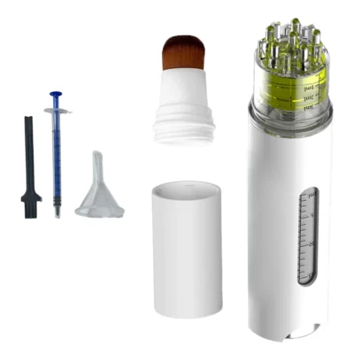 EMS Scalp Applicator Liquid Comb Hair Growth Oil Serum Comb High Frequency Vibration Scalp Massager Brush with Sterilization