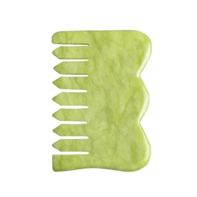Natural Green Xiuyu Gua Sha Board Jade Stone Massager For SPA Acupuncture Body Scraping Gouache Scraper Facial Beauty Tool
