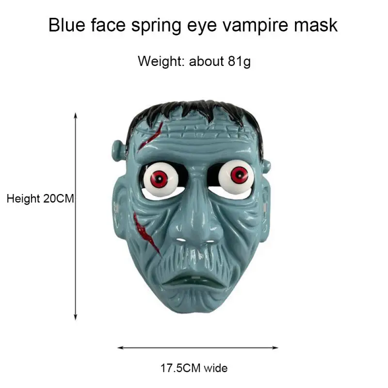 Halloween Horror Props Prom Party Face Mask Full Face Mask Cos Horror Mask Dress Up Vampire Face Devil Mask