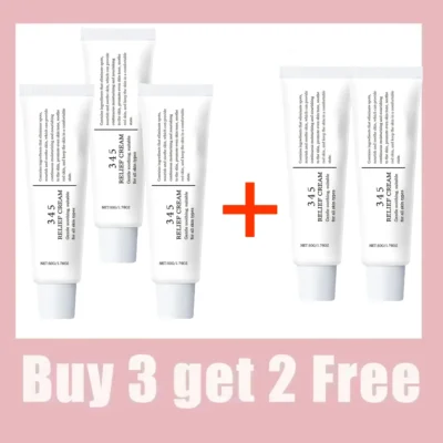 345 Relief Cream Moisturizing Blemishes Nourish The Skin And Provide Soothing Care Resulting In A Well-Rounded Skincare Solution