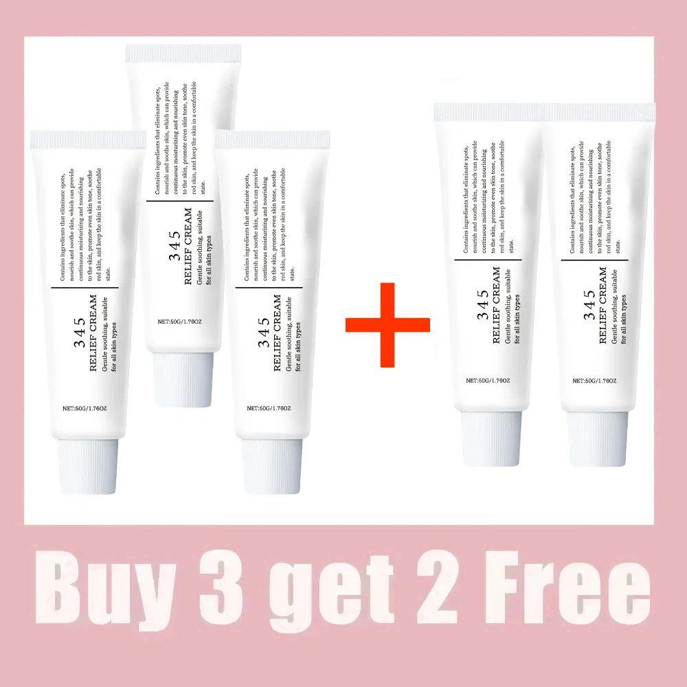 345 Relief Cream Moisturizing Blemishes Nourish The Skin And Provide Soothing Care Resulting In A Well-Rounded Skincare Solution