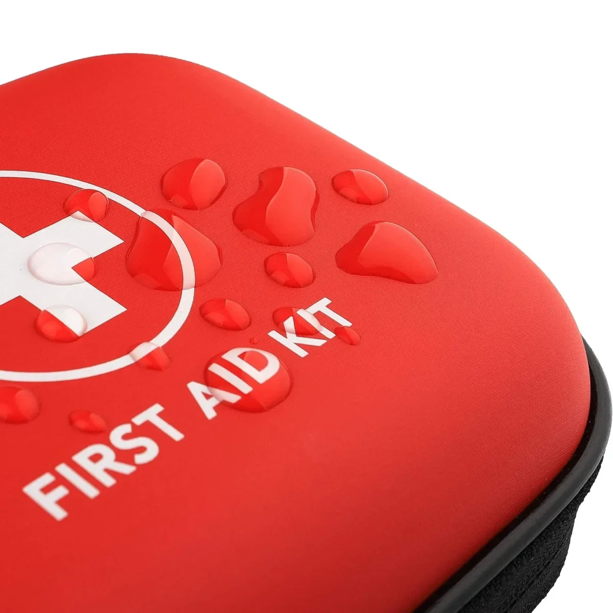 Empty Outdoor First Aid Kit Bag–Waterproof PU+EVA Case, Compartmentalized for Camping,Survival Gear, Emergency Medical Supplies