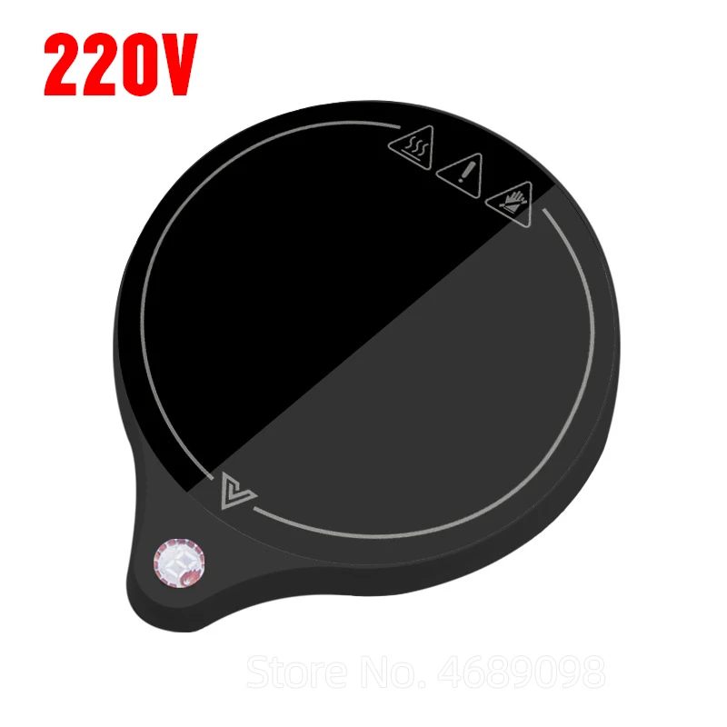 110V/220V Cup Heater Mug Warmer 5 Gear Temperature Cup 100°C Hot Tea Makers Warmer Coaster  Heaters Coffee Milk Tea Heating Pad