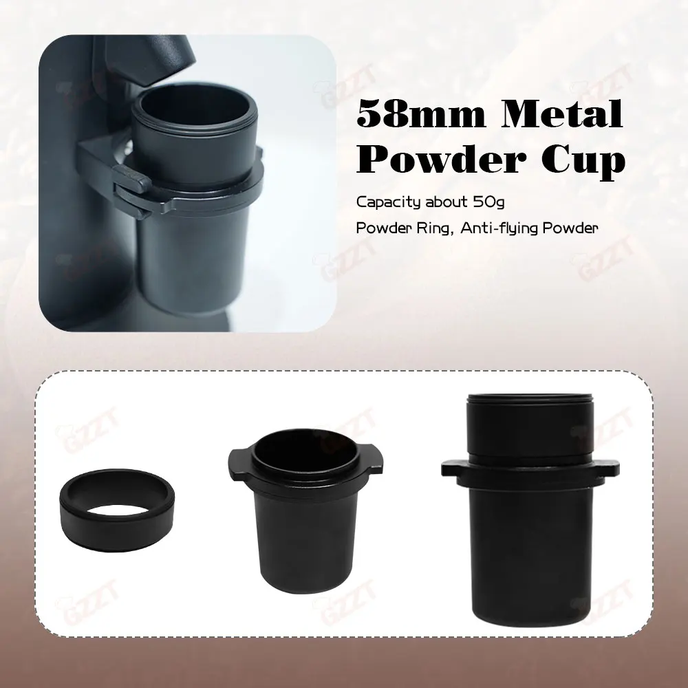 GZZT GF64 Espresso Coffee Bean Grinder 64mm Titanium Burr SOE/Single Origin Bean Grinder Premium Bean Professional Grinder
