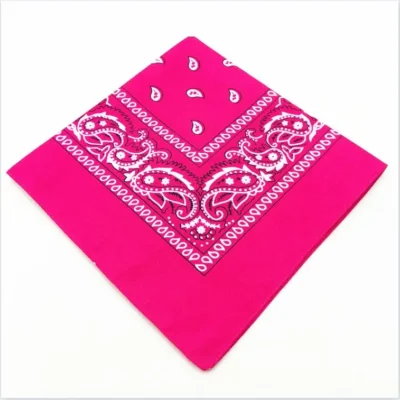 55cm*55cm Outdoor Sports Bandana Scarf Face Mask Riding Camping Cycling Headscarf Tube Wristband Paisley Headband Women Men