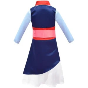 New Movies Halloween Hua Mulan Costume Christmas Girls Mulan Dress Traditional Chinese Clothes Mulan Hair Sword