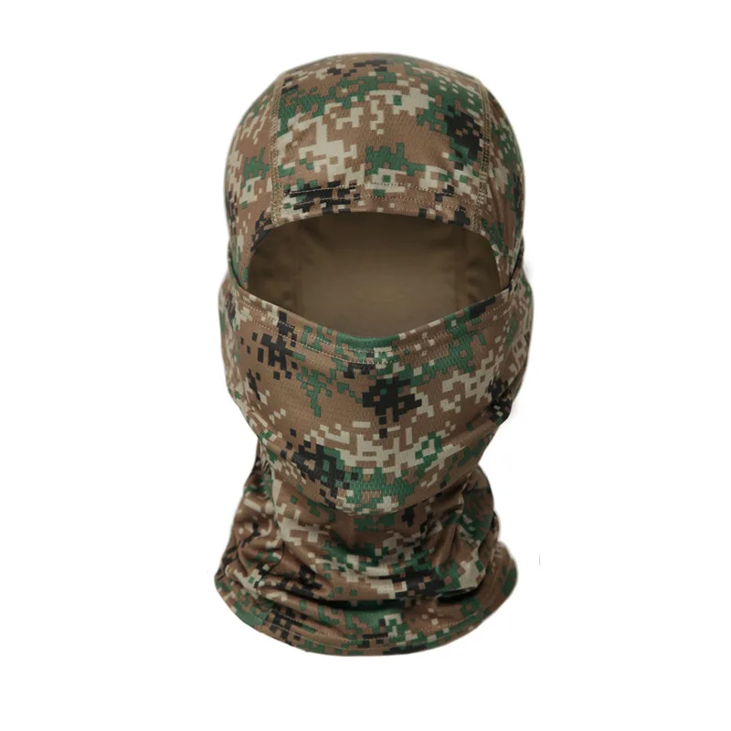 Camouflage Balaclava Cycling Full Face Mask Outdoor Fishing Hood Protection Quick Dry Summer Sun Ultra UV Protection
