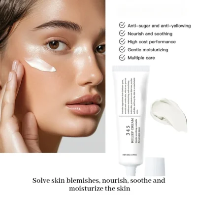 345 Relief Cream Moisturizing Blemishes Nourish The Skin And Provide Soothing Care Resulting In A Well-Rounded Skincare Solution
