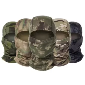 Camouflage Balaclava Hat Cycling Full Face Mask Outdoor Sports Hunting Hiking Ski Camo Mask Motorcycle Helmet Inner Cap