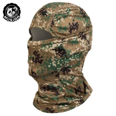 Musion Motorcycle Balaclava Sun Protection Full Face Mask Breathable Mesh Airsoft Mask Balaclava Bicycle Cycling Head Cover Unde