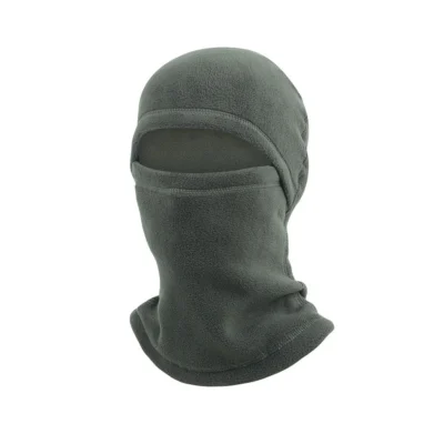 1pc Unisex's Balaclava Hat with Ear Warmer Solid Color Knitting Beanie Hat Breathable Face Mask For Outdoor Sports