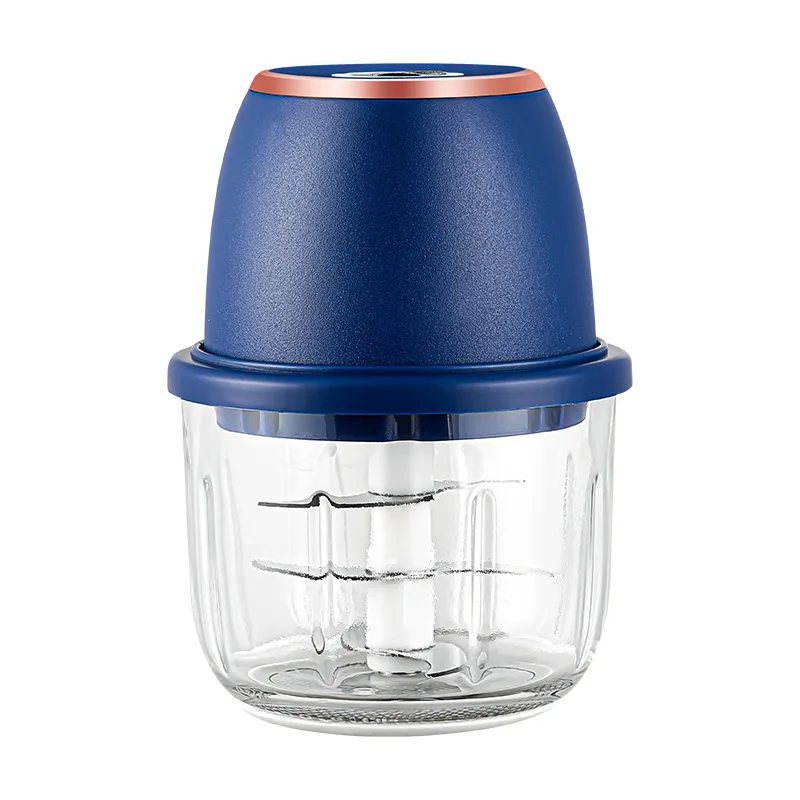 TINSOL New 350ml Electric Food Chopper Meat Grinder Garlic Press USB Multi-Function Vegetable Slicer Blender Kitchen Mixer