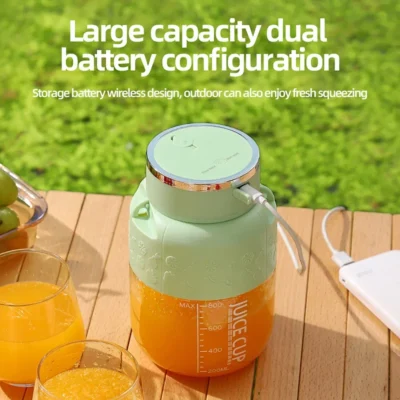 2025 800ML High-capacity Electric Blenders 6/12 Blades 1200mah Juice Maker Blender Cup Smoothies/Ice Fruits/Nuts