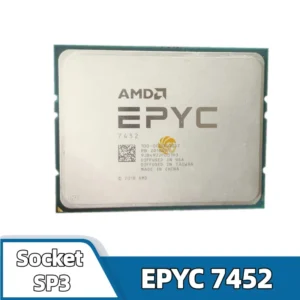 AMD EPYC 7452 7nm 32-Cores 64-Threads 2.35GHz 128MB 155W EPYC7452 Socket SP3