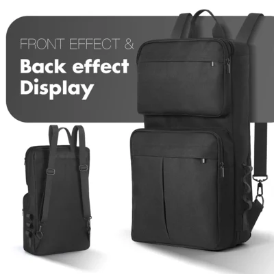 DJ Carrying Case Backpack for Pioneer DDJ-400 DDJ-FLX4 DJ Controller Case Portable Storage Bag Travelling Case for Roland DJ-202