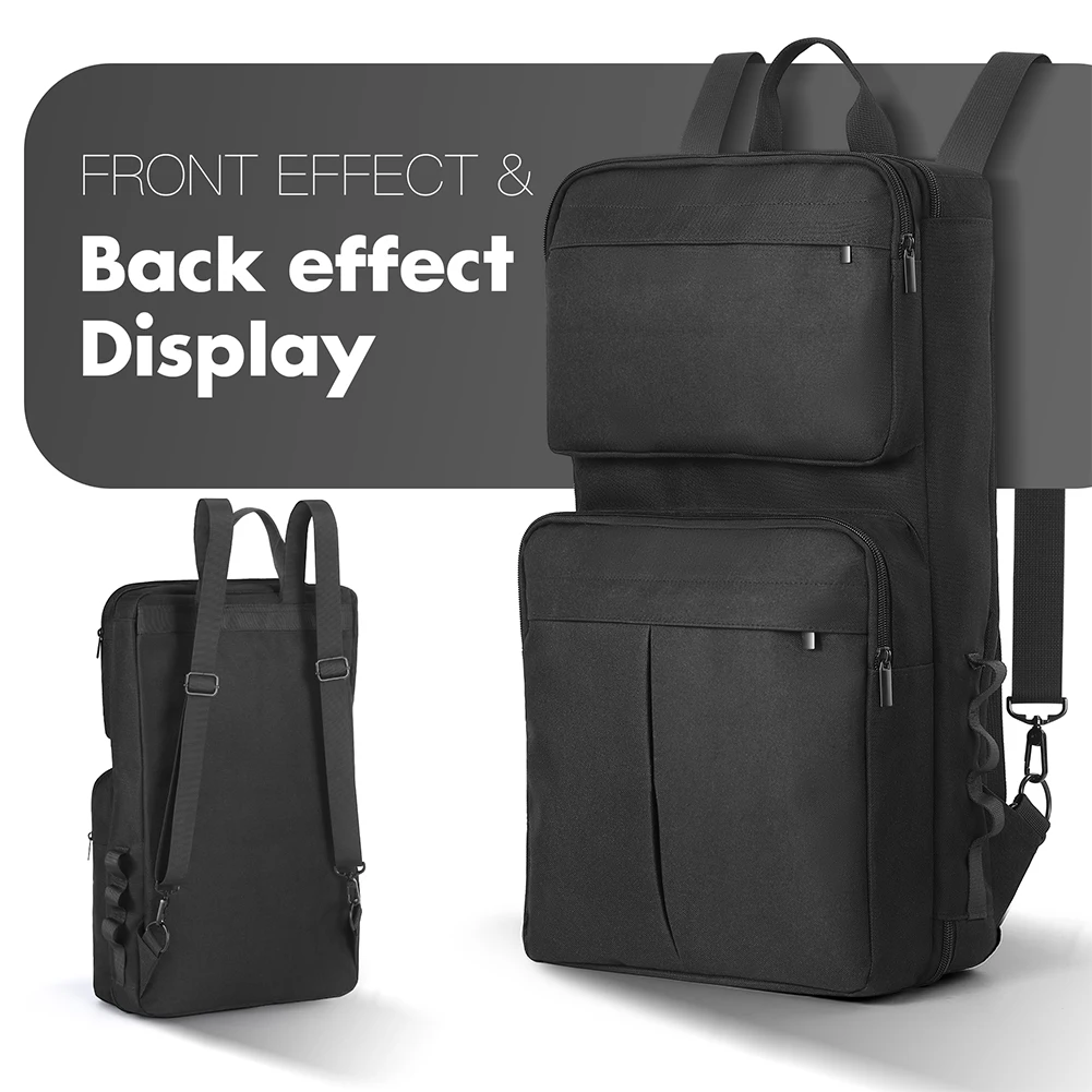 DJ Carrying Case Backpack for Pioneer DDJ-400 DDJ-FLX4 DJ Controller Case Portable Storage Bag Travelling Case for Roland DJ-202