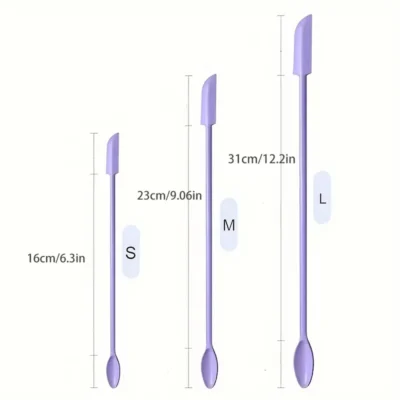 3/9PCS Silicone Scraper Makeup Brushes Set Mini Soft Cosmetic Digging Spoon Jam Scraping Spoons Face Mask Brush