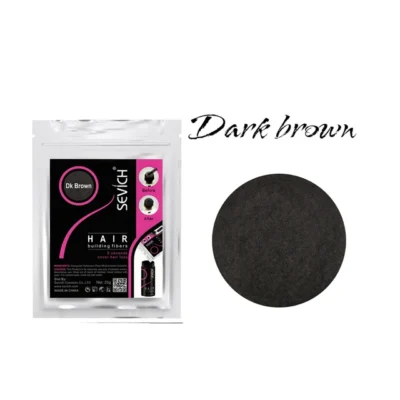 Sevich 500g Refill Hair Fiber Anti Hair Loss Product 10Color Keratin Instant Hair Growth Fiber Refill Hair Building Fiber Powder
