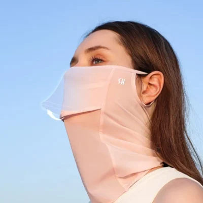 Outdoor Sunscreen Face Mask Golf Sun Proof Ice Silk Bib Men Women Fishing Riding UV Protect Neckline Mask Summer Sun Proof Mask