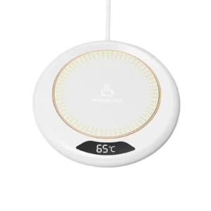 Thermostatic Heating Coaster USB Home Heating Coaster 3-speed Adjustment Heating 55 Degrees Constant TemperatureThermostatic Hea