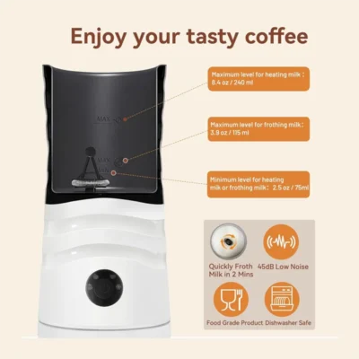 ABKR-Frother Whisk For MMF-809 Electric Milk Steamer MMF-809-WH For Keurig K-Latte Single Serve K-Cup
