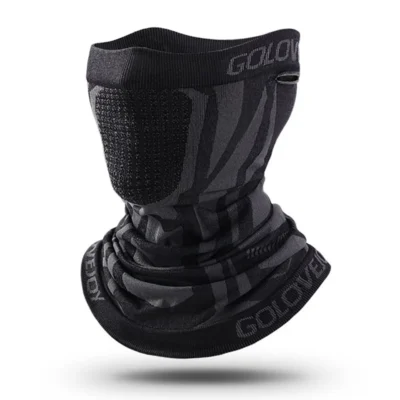 GTUBIKE Motorcycle Mask Winter Half Face Mask Windproof Cycling Snowboard Ski Hiking Masks Sport Scarf Neck Warm Bicycle Mask