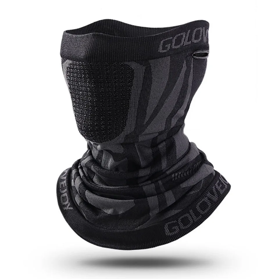 GTUBIKE Motorcycle Mask Winter Half Face Mask Windproof Cycling Snowboard Ski Hiking Masks Sport Scarf Neck Warm Bicycle Mask