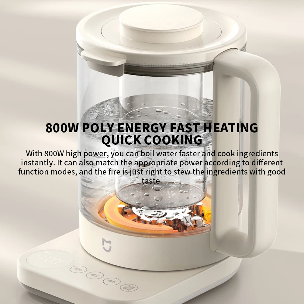 NEW Xiaomi S2 Multifunctional Health Pot kettle 1.5L Household Appliances 800W 304 Stainless Steel Heat Preservation
