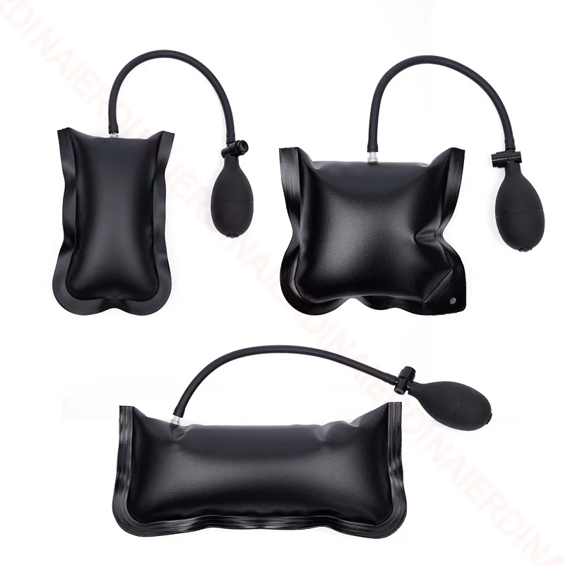 NAIERDI Air Wedge Bag 3 Pieces Strong Air Bag Pump Professional Leveling Kit Locksmith Supplies Tool Auto Airbag Window Repair