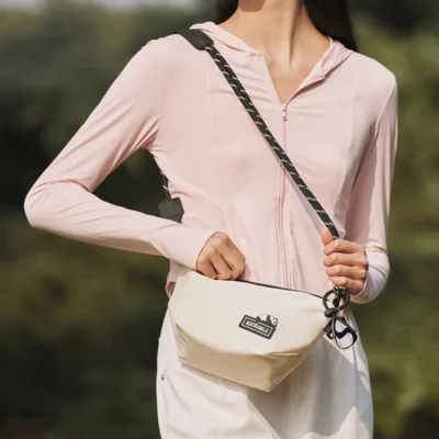 Semir Dumpling Bag Men Trendy and Cool Workwear Style Crossbody Bag 2024 New Version Outdoor Sports Couple's Backpack