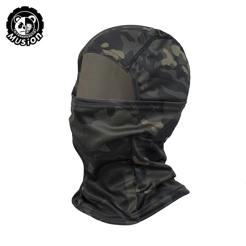 Musion Motorcycle Balaclava Sun Protection Full Face Mask Breathable Mesh Airsoft Mask Balaclava Bicycle Cycling Head Cover Unde