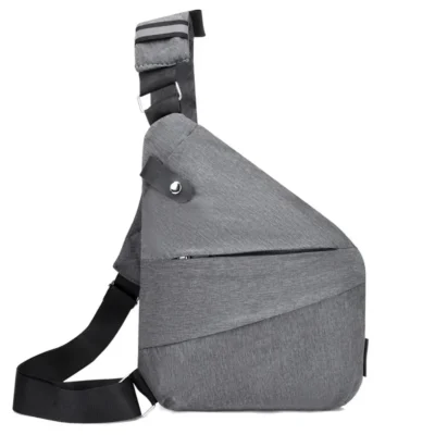 Brand Men Travel Business Fino Bag Burglarproof Shoulder Bag Holster Anti Theft Security Strap Digital Storage Chest Bags рюкзак