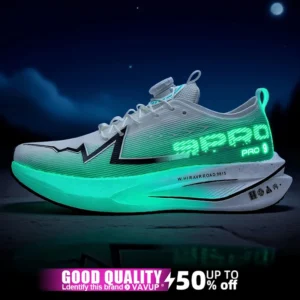 Men Running Shoes Carbon Board Sports Speciality Marathon Breathable Lightweight Women's Comfortable Athletic Nonskid Sneakers