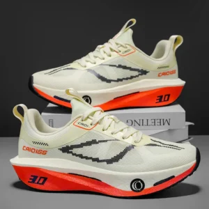 Men's Low-Top Sneakers with Breathable Arch Support and Stability Technology, Lace-Up Running Shoes, All-Season Casual Shoes, Suitable for Men (Wide Version Available) - Ideal for Gym, Jogging, and Walking, Lace-Up Closure, Comfortable and Safe, High-Quality Men's Shoes
