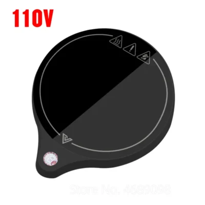 110V/220V Cup Heater Mug Warmer 5 Gear Temperature Cup 100°C Hot Tea Makers Warmer Coaster  Heaters Coffee Milk Tea Heating Pad